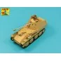 Pak 40/3 barrel with muzzle brake Marder III M, 1/35 - Aber Models ...