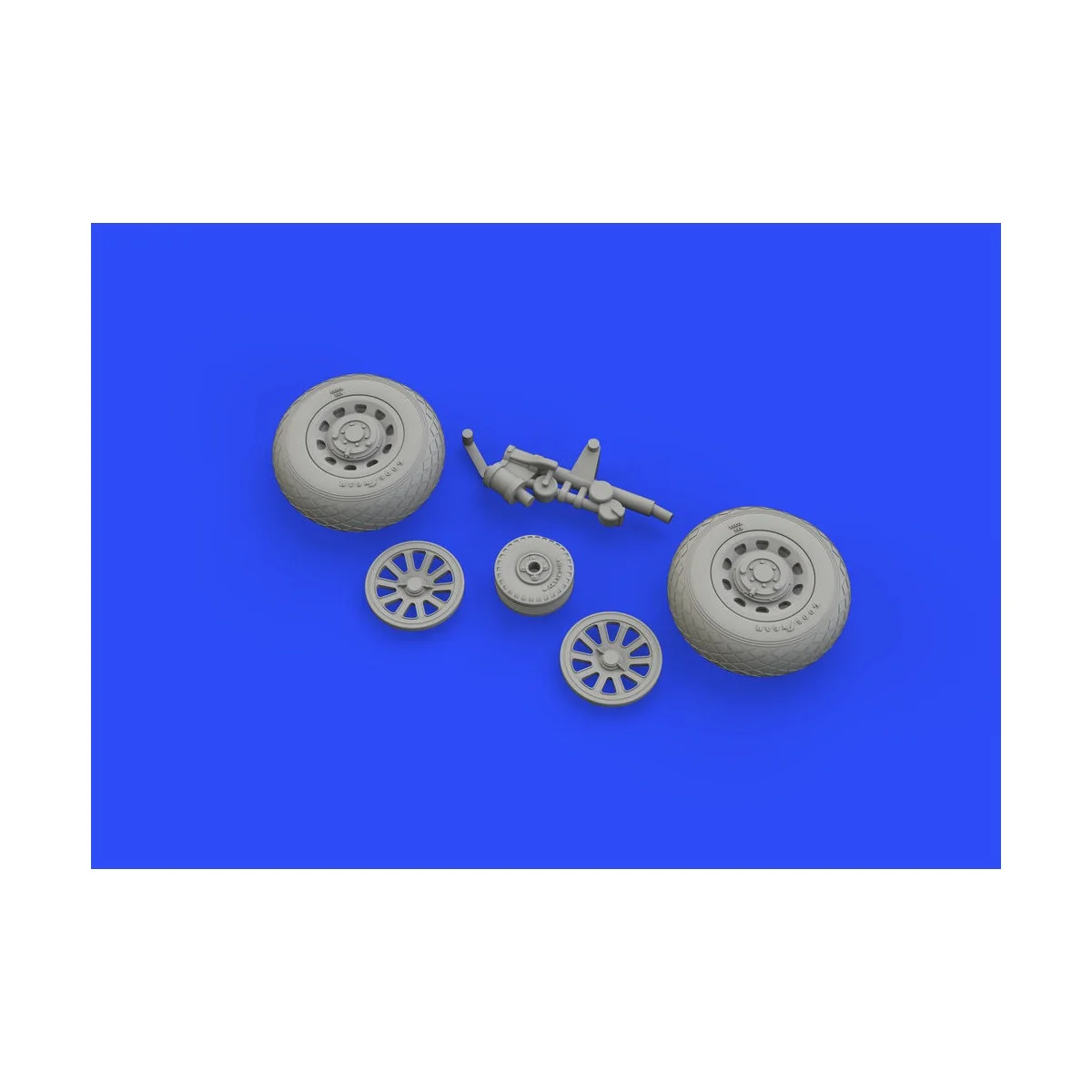 P-51D wheels for Airfix, 1/48 - Eduard Accessories 648335