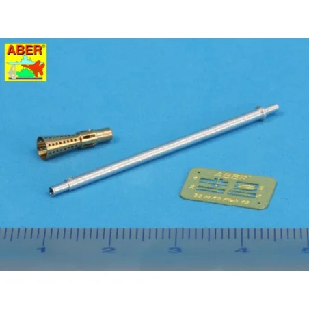 German 37mm Flak 43/1 L/60 Barrel, 1/35 - Aber Models 35 L-010N