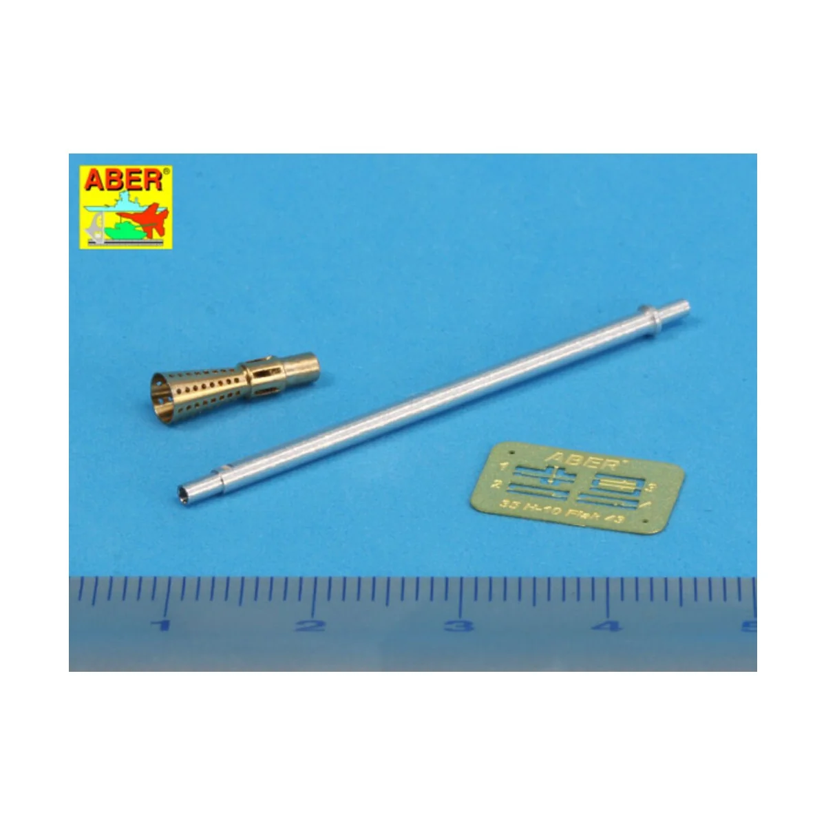 German 37mm Flak 43/1 L/60 Barrel, 1/35 - Aber Models 35 L-010N