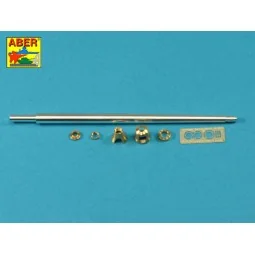 German 88mm Kwk 43/2 L/71 Tiger B Porsche-Turm Early Barrel, 1/35 -... 2