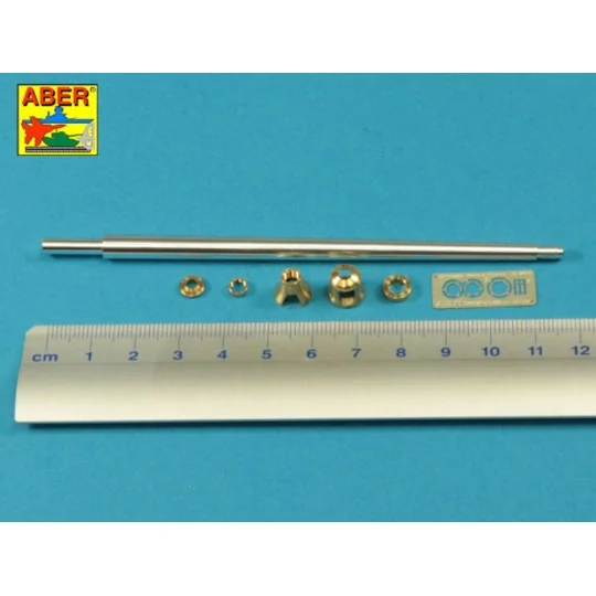 German 88mm Kwk 43/2 L/71 Tiger B Porsche-Turm Early Barrel, 1/35 -...