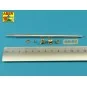 German 88mm Kwk 43/2 L/71 Tiger B Porsche-Turm Early Barrel, 1/35 -...