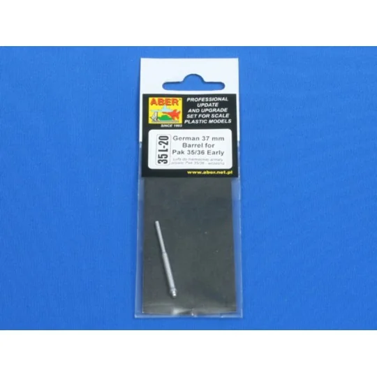 German 37 mm Barrel for Pak 35/36 Early, 1/35 - Aber Models 35 L-020
