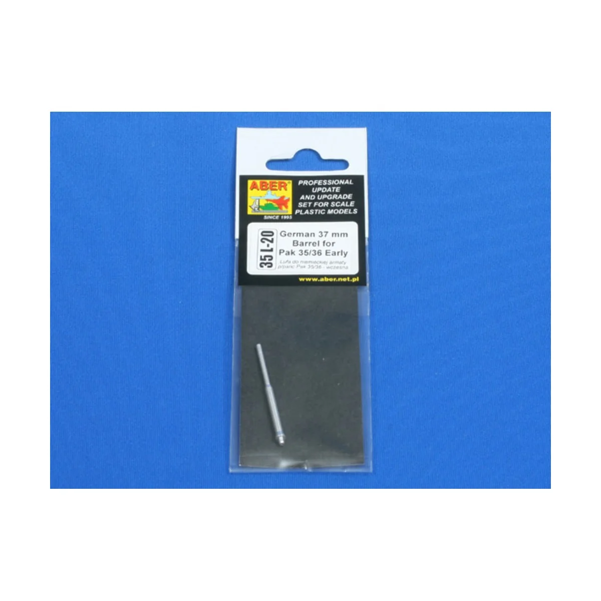 German 37 mm Barrel for Pak 35/36 Early, 1/35 - Aber Models 35 L-020