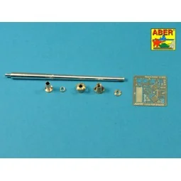 German 75 mm Barrel for PaK 40- Early model, 1/35 - Aber Models 35 ... 2