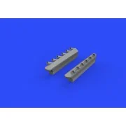 P-51D exhaust stacks w/fairing f.Airfix, 1/48 - Eduard Accessories ...