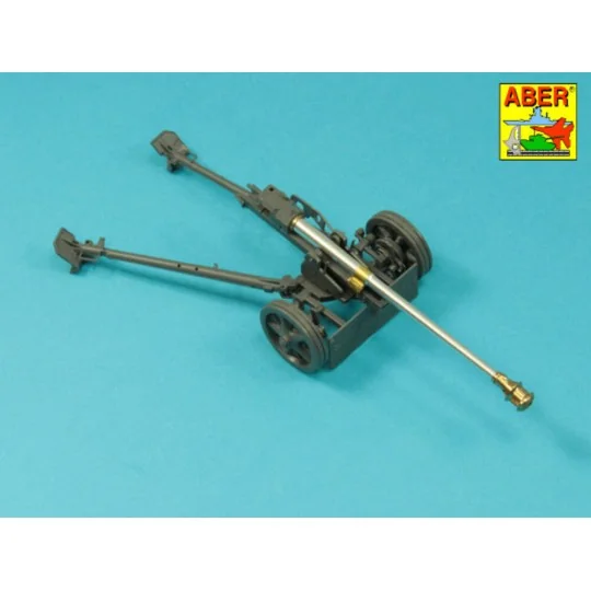 German 75 mm Barrel for PaK 40 - Late model, 1/35 - Aber Models 35 ...