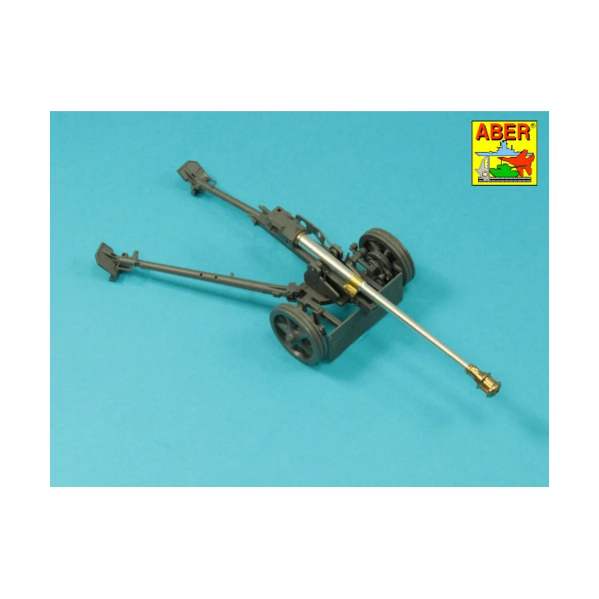German 75 mm Barrel for PaK 40 - Late model, 1/35 - Aber Models 35 ...