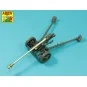 German 75 mm Barrel for PaK 40 - Late model, 1/35 - Aber Models 35 ...