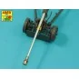 German 75 mm Barrel for PaK 40 - Late model, 1/35 - Aber Models 35 ...
