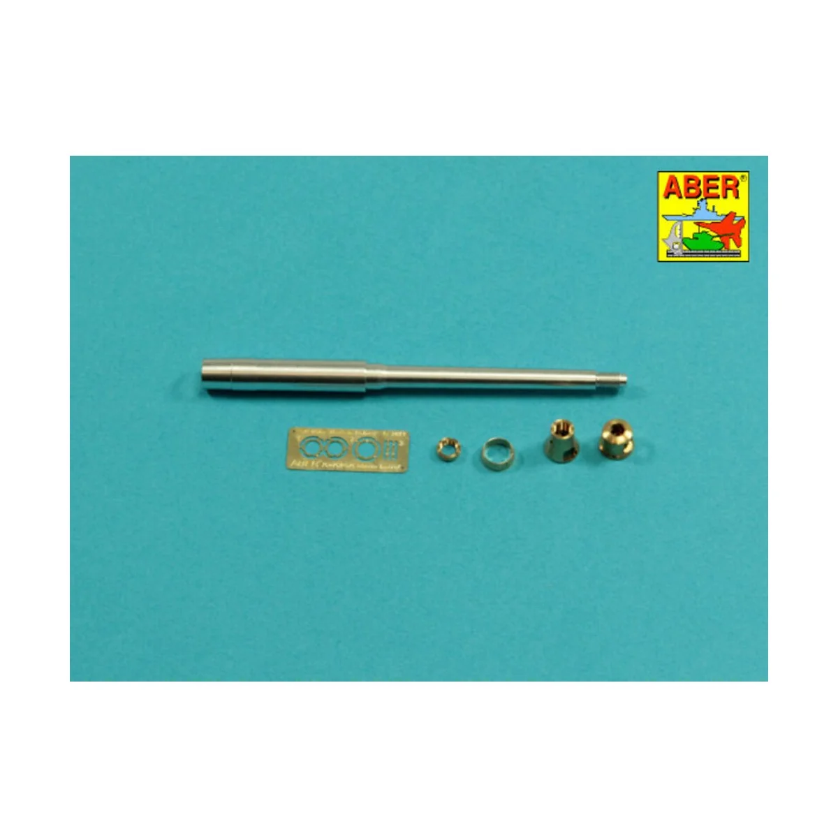 German 88mm KwK36/L56 Tiger I late barrel, 1/35 - Aber Models 35 L-...