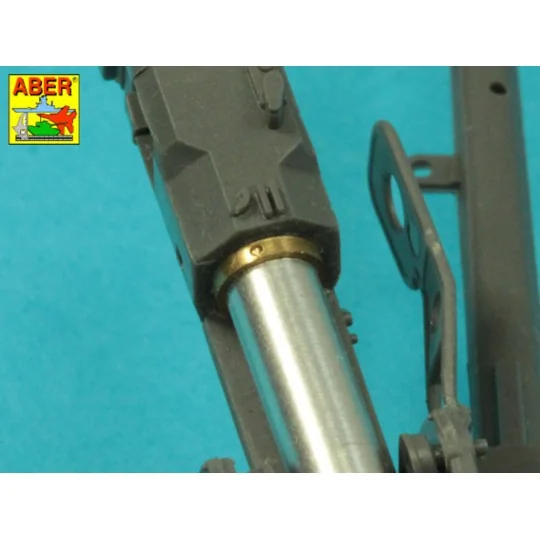 German 75 mm Barrel for PaK 40 - Late model, 1/35 - Aber Models 35 ...