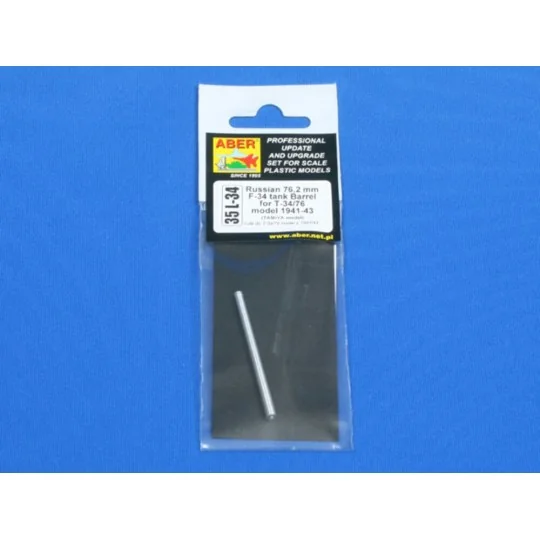 Russian 76, 2mm F-34tank Barrel ort-34/76model 1941-43, 1/35 - Aber...