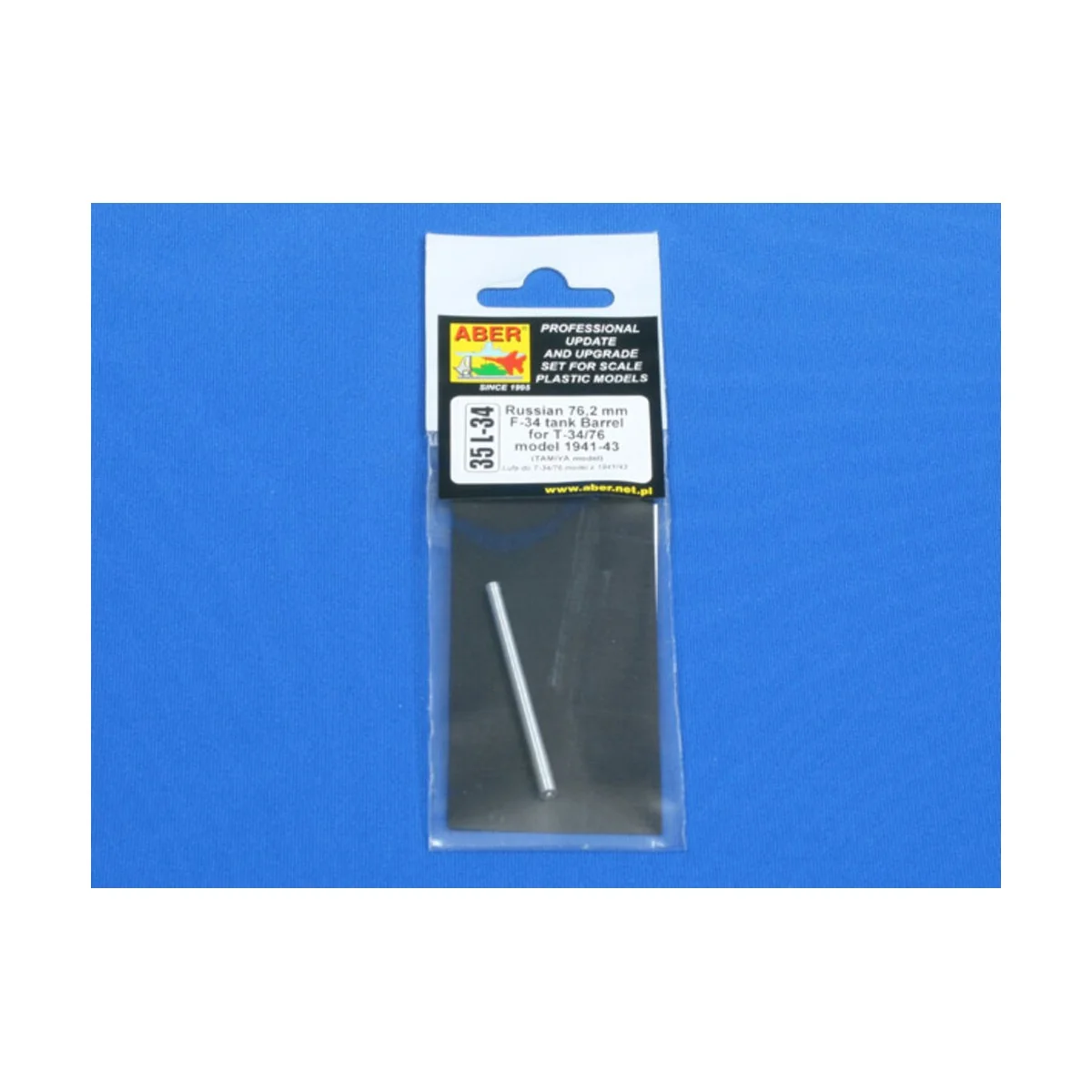 Russian 76, 2mm F-34tank Barrel ort-34/76model 1941-43, 1/35 - Aber...