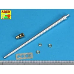 7, 5cm gun barrel for Panther Ausf.G Late -Tamiya, 1/35 - Aber Mode...