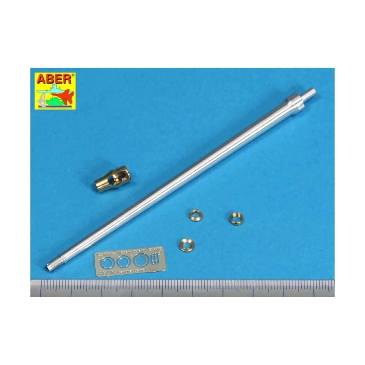 7, 5cm gun barrel for Panther Ausf.G Late -Tamiya, 1/35 - Aber Mode...