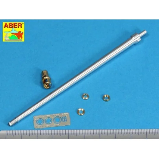 7, 5cm gun barrel for Panther Ausf.G Late -Tamiya, 1/35 - Aber Mode...