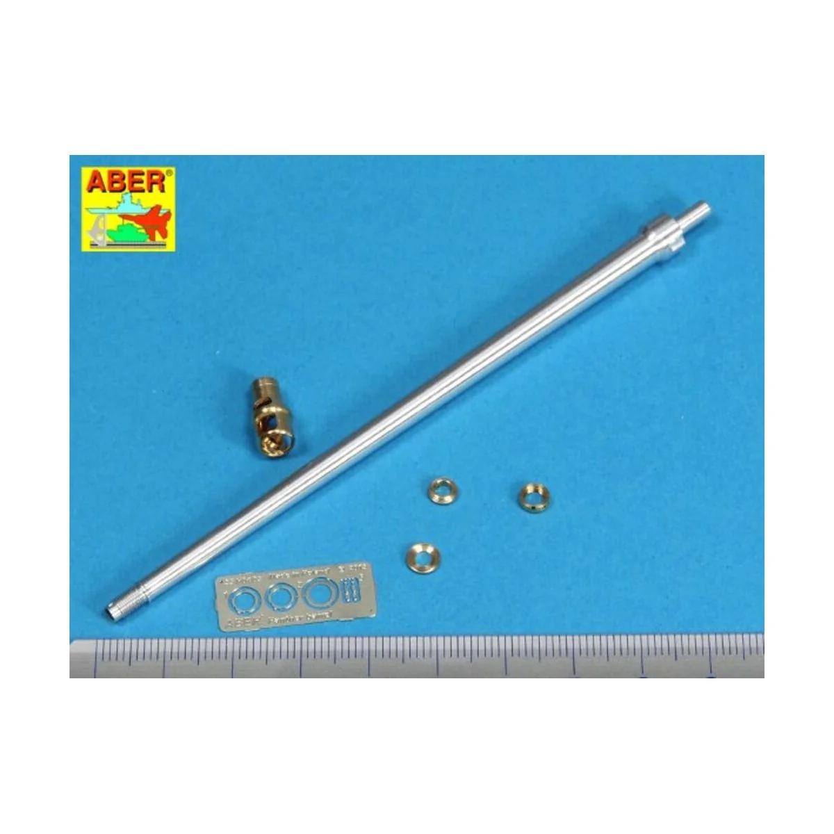 7, 5cm gun barrel for Panther Ausf.G Late -Tamiya, 1/35 - Aber Mode...