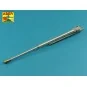German 88mm L/71 barrel for PaK 43/41, 1/35 - Aber Models 35 L-041