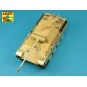 7, 5cm gun barrel for Panther Ausf.G Late -Tamiya, 1/35 - Aber Mode...