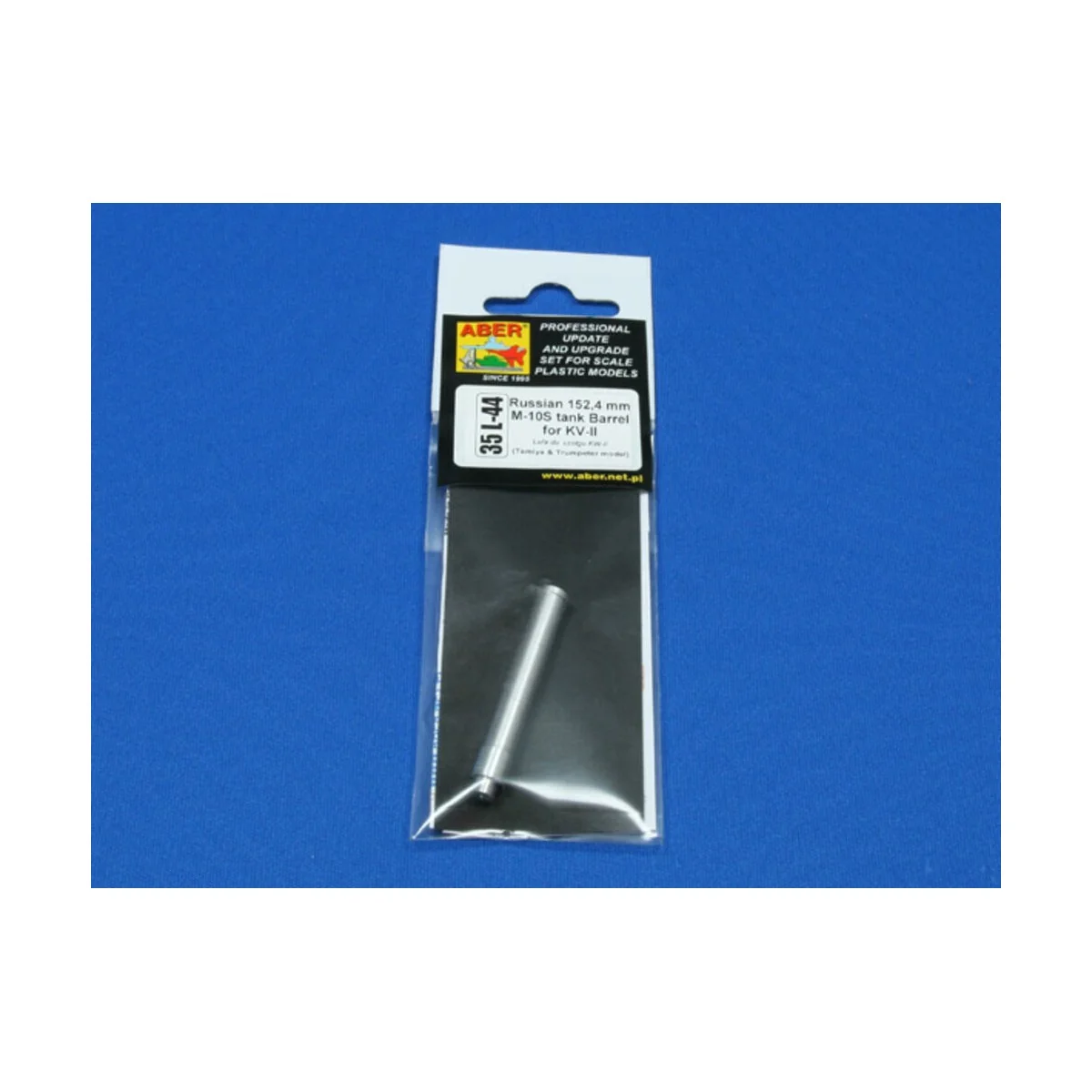 Russian 152, 4 mm M-10S tank barrel for KV-II, 1/35 - Aber Models 3...