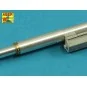 German 88mm L/71 barrel for PaK 43/41, 1/35 - Aber Models 35 L-041