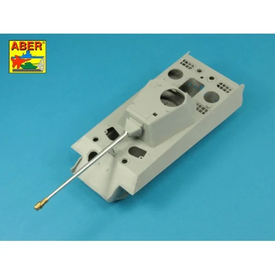 7, 5cm gun barrel for Panther Ausf.G Late -Tamiya, 1/35 - Aber Mode...
