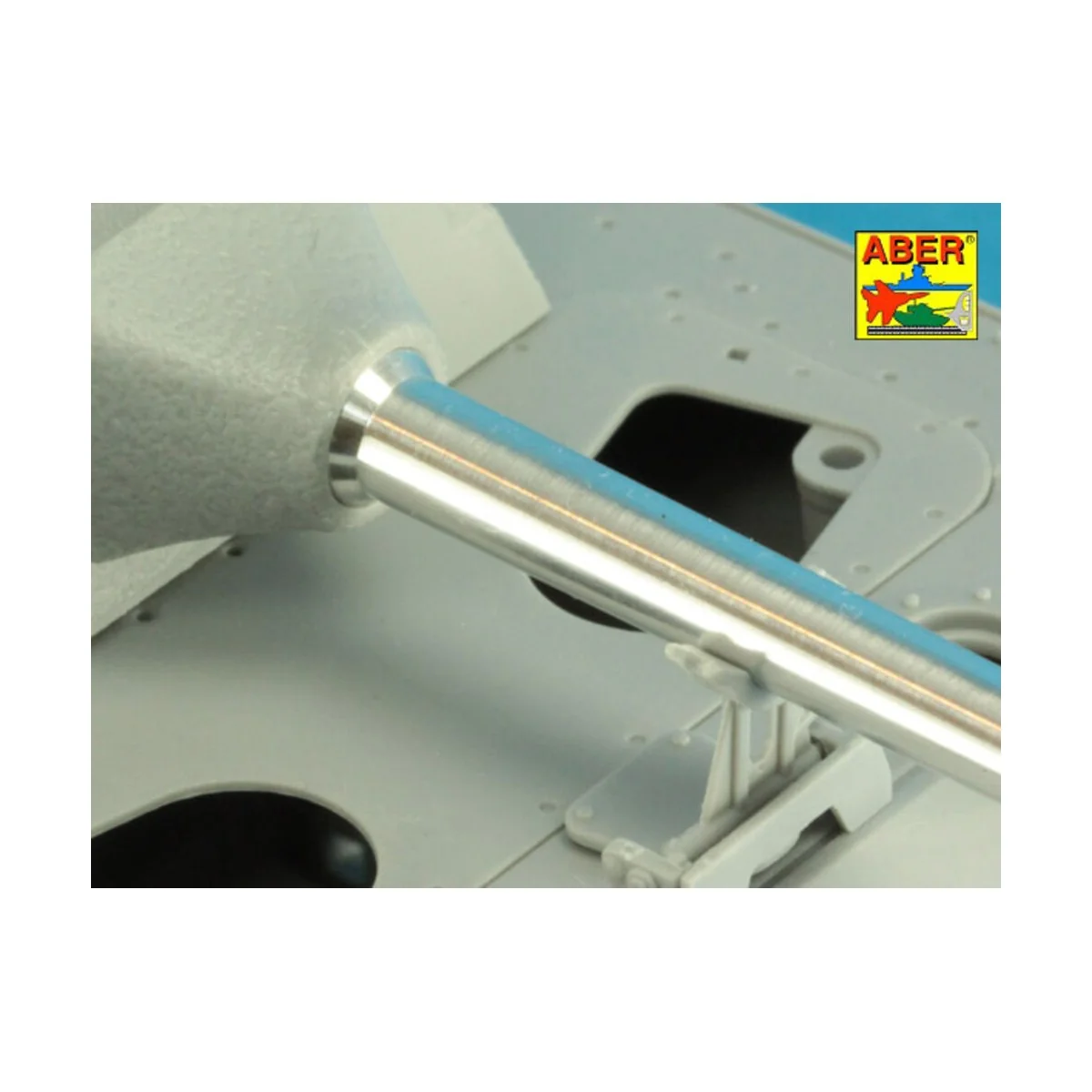 7, 5cm gun barrel for Panther Ausf.G Late -Tamiya, 1/35 - Aber Mode...