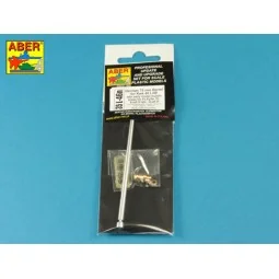 Germ.75mm barrel for KwK 40L/48 with early model muzzle brake for P...
