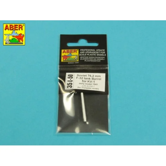 Soviet 76, 2mm F-32 tank barrel for KV-1 early model m1941, 1/35 - ...