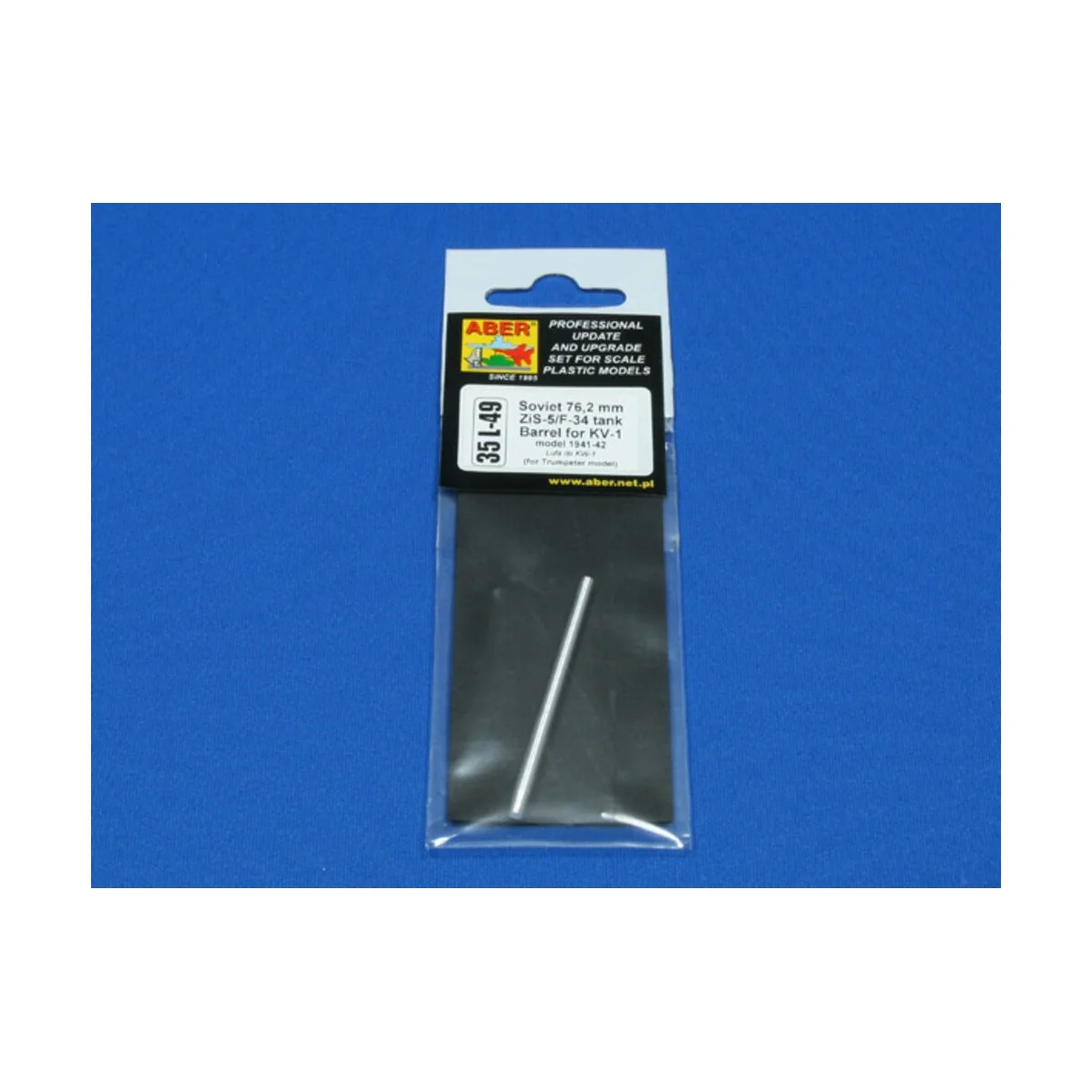 ZiS-5/F-34 barrel for KV-1, 1/35 - Aber Models 35 L-049