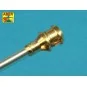 Germ.75mm barrel for KwK 40L/48 with early model muzzle brake for P...