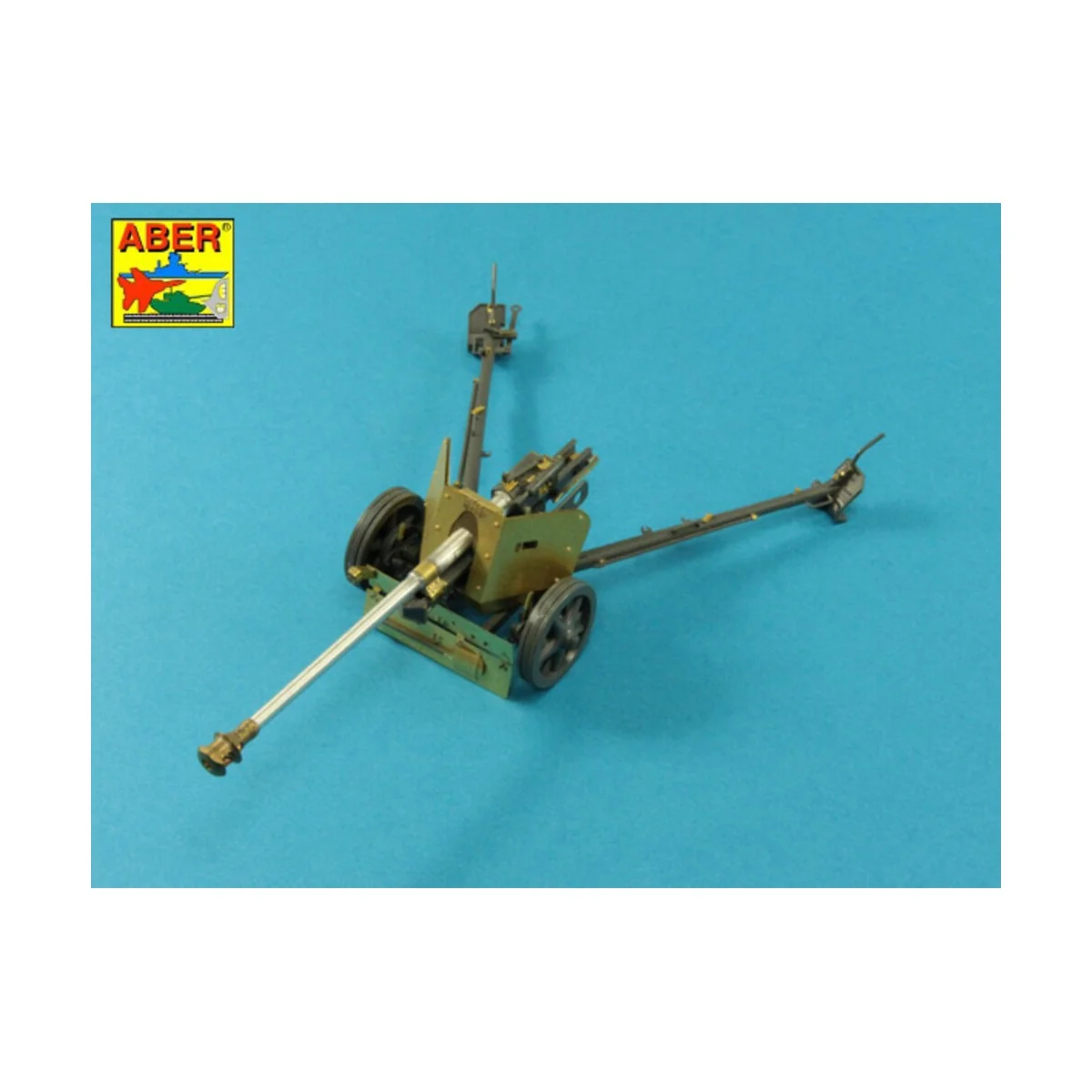 German 75mm barrel for PaK 40 - middle model, 1/35 - Aber Models 35...
