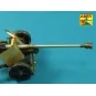 German 75mm barrel for PaK 40 - middle model, 1/35 - Aber Models 35...