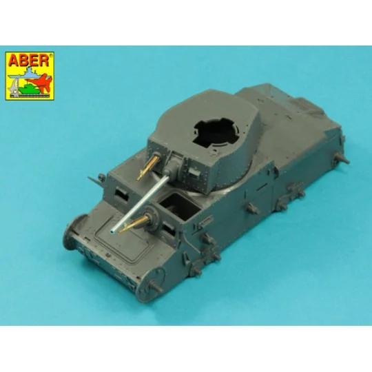 3, 7cm KwK A7 L/42 tank gun barrel for Pz.Kpfw.38(t), 1/35 - Aber M...