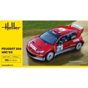 Peugeot 206 WRC'03, 1/43 - Heller 80113 Peugeot 206 WRC'03, 1/43 - Heller 80113