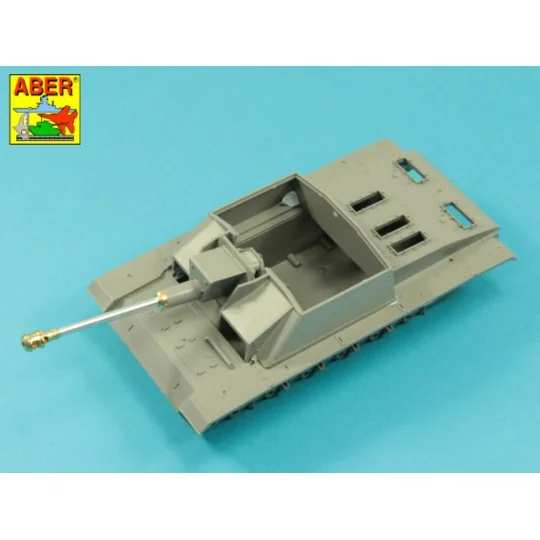 German StuK.40 L/48 7, 5 cm Barrel with middle muzzle brake for Stu...
