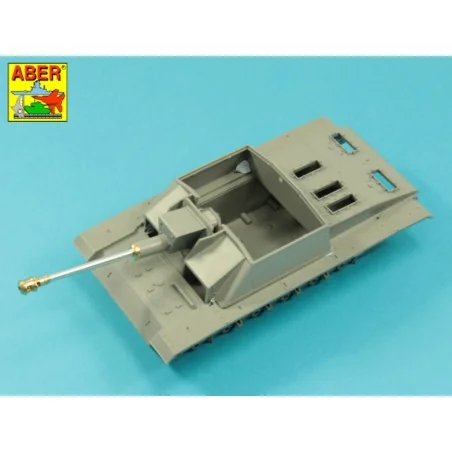 German StuK.40 L/48 7, 5 cm Barrel with middle muzzle brake for Stu...