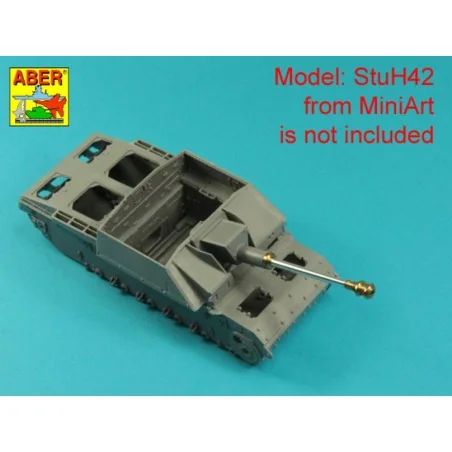 German StuK.40 L/48 7, 5 cm Barrel with middle muzzle brake for Stu...