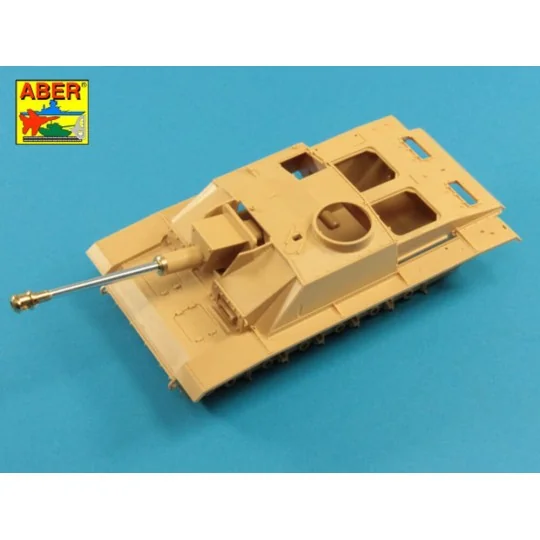 German StuK.40 L/48 7, 5 cm Barrel with late muzzle brake for Stug....