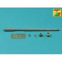 Germ.75mm barrel for KwK40L/43 with early model muzzle brake for Pz... 2