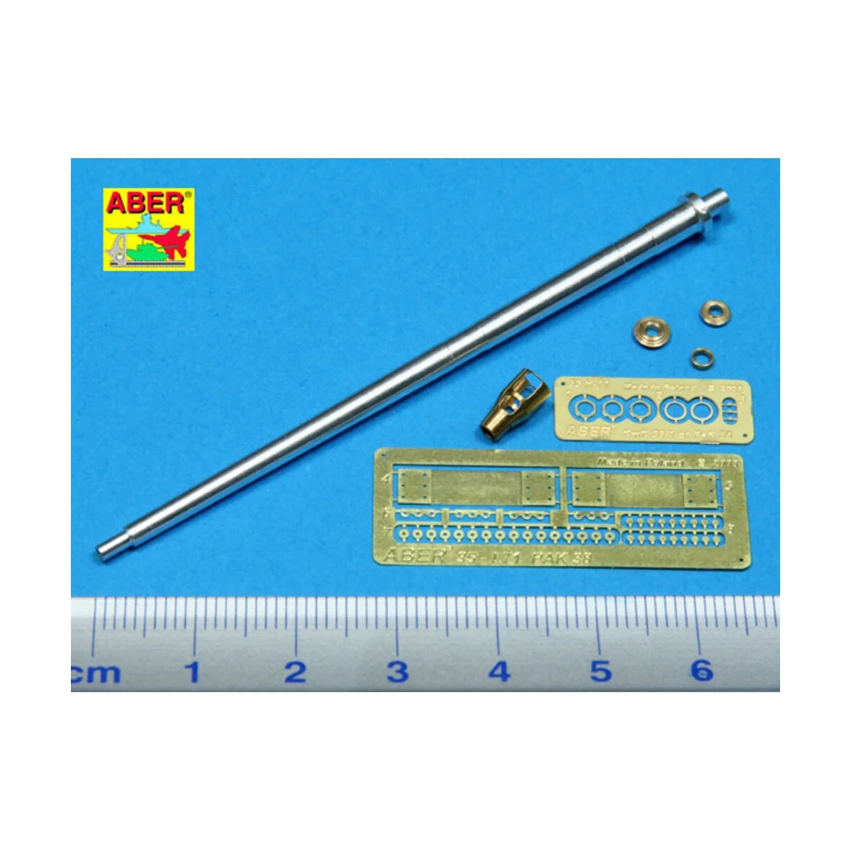 Germ.5cm barrel for Pak 38, 1/35 - Aber Models 35 L-071