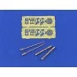 Set of 2 Barrels for German machine guns MG34, 1/35 - Aber Models 3...