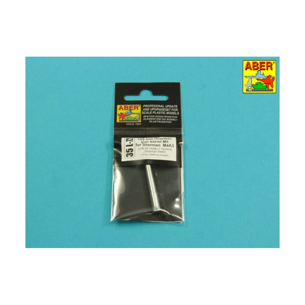 U.S.105mm Howitzer M4 tank Barrel for Sherman M4A3, 1/35 - Aber Mod...