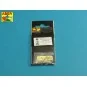 Set of 2 Barrels for German machine guns MG34, 1/35 - Aber Models 3...
