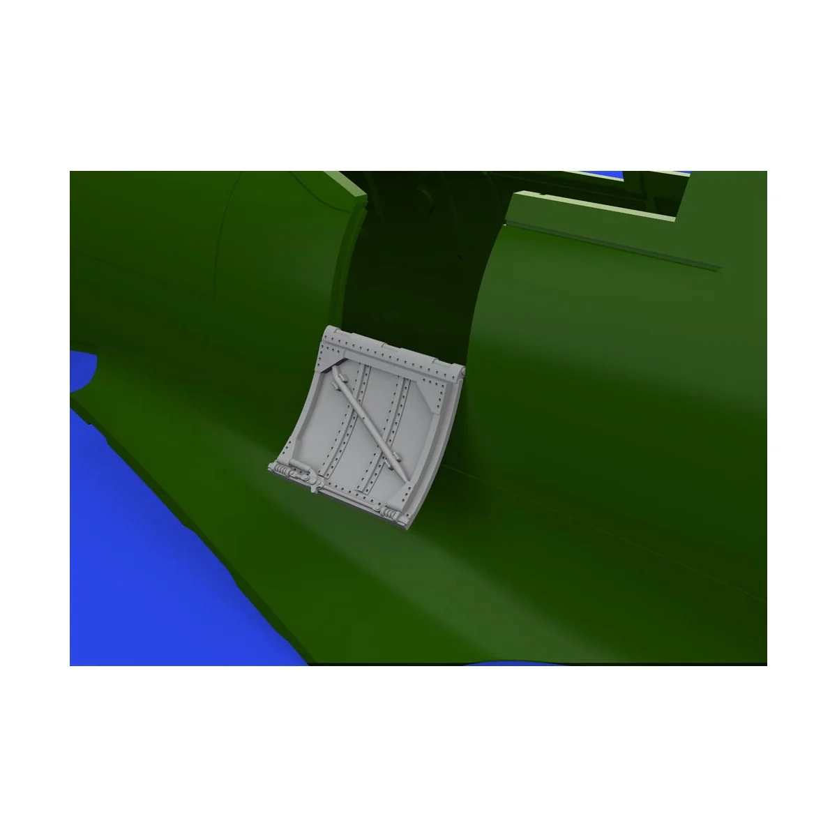 Spitfire Mk.VIII/IX cockpit door f.Eduar, 1/48 - Eduard Accessories...