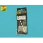Germ.75mm barrel single baffle muzzle for Pz VI F2, 1/35 - Aber Mod...
