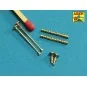 Set of 2 Barrels for German machine guns MG34, 1/35 - Aber Models 3...