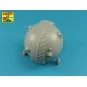Set of 2 Barrels for German machine guns MG34, 1/35 - Aber Models 3...